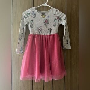 Disney Princesses Dress Tutu Long Sleeve Girls.